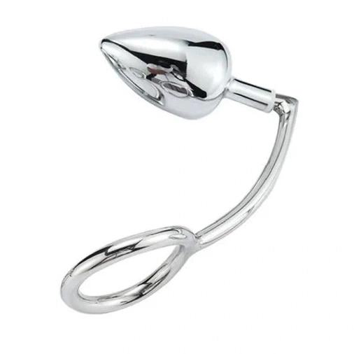 Set Ring DiscreetChoice Anal Cock Steel with Stainless Hook 4663 0121